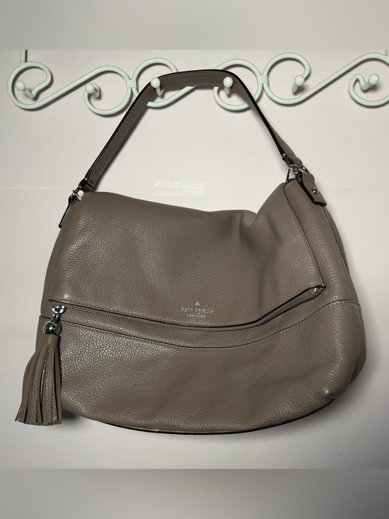 kate spade Handbags - kate spade Taupe Leather Hobo Bag